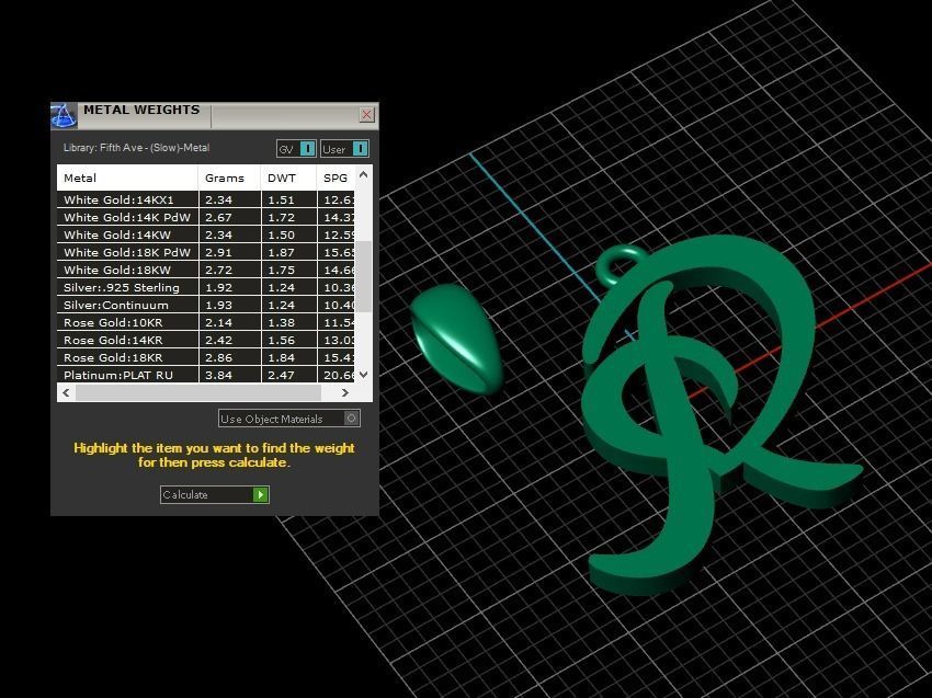 Model 644 R Love Heart Initial Letter   3D print model_12