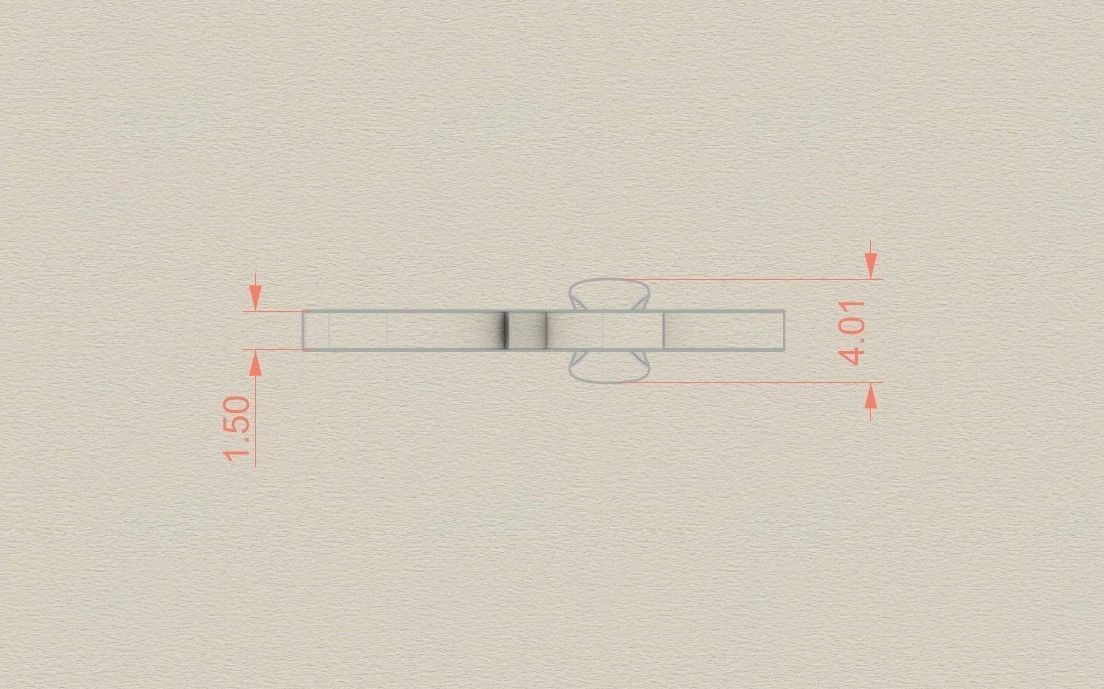Model 644 R Love Heart Initial Letter   3D print model_7