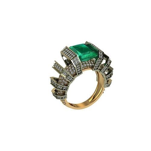 engagement rings 3D Model Collection 3D print model tmtr40 3D print model
