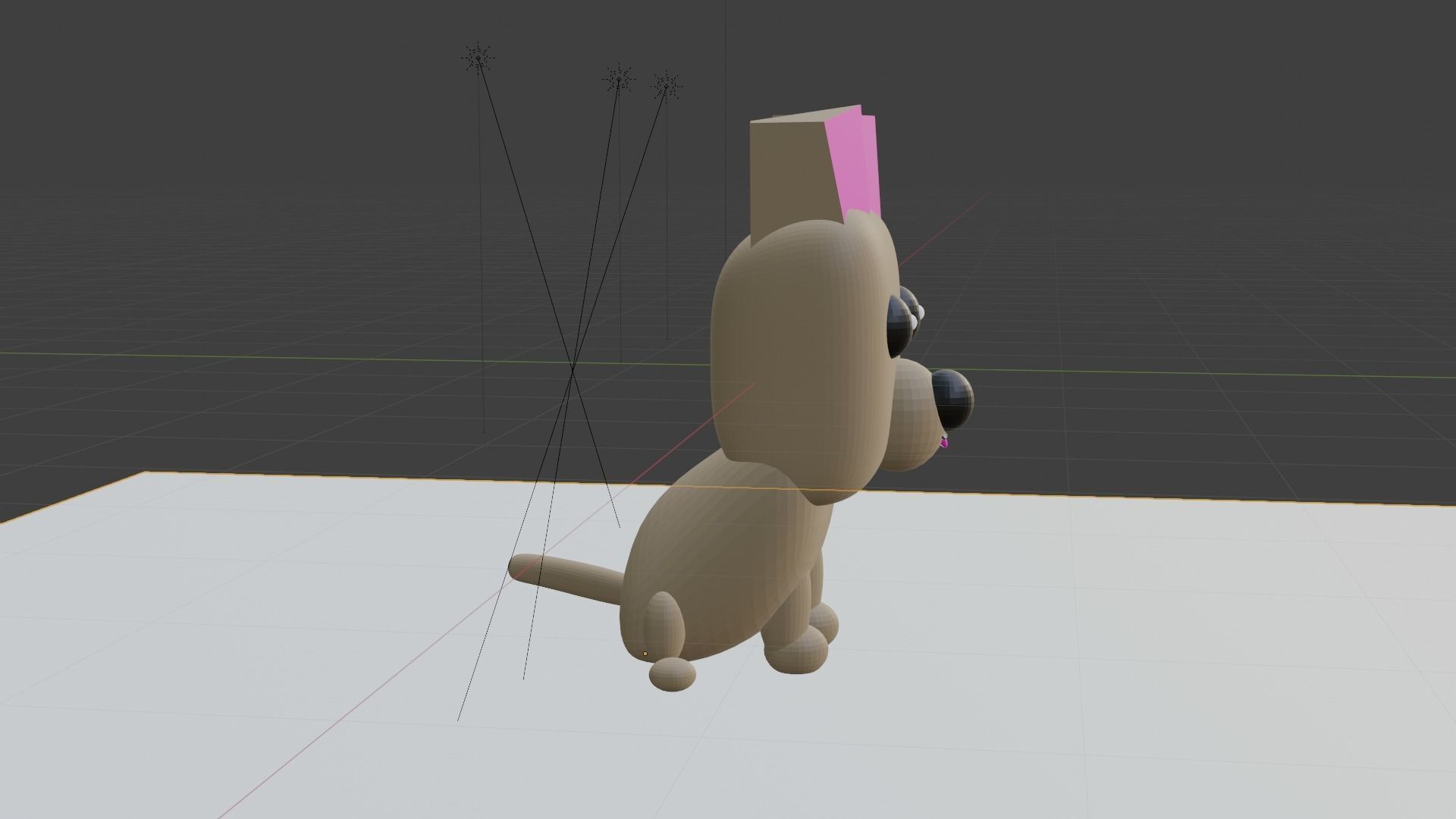 my dog as a toy 3D model_2