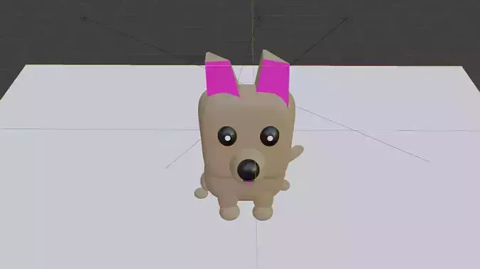 my dog as a toy