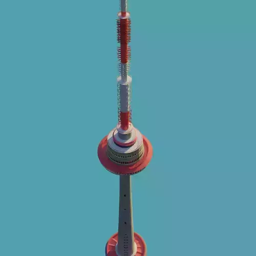 TV Tower in Vilnius Lithuania Televizijos bokstas 