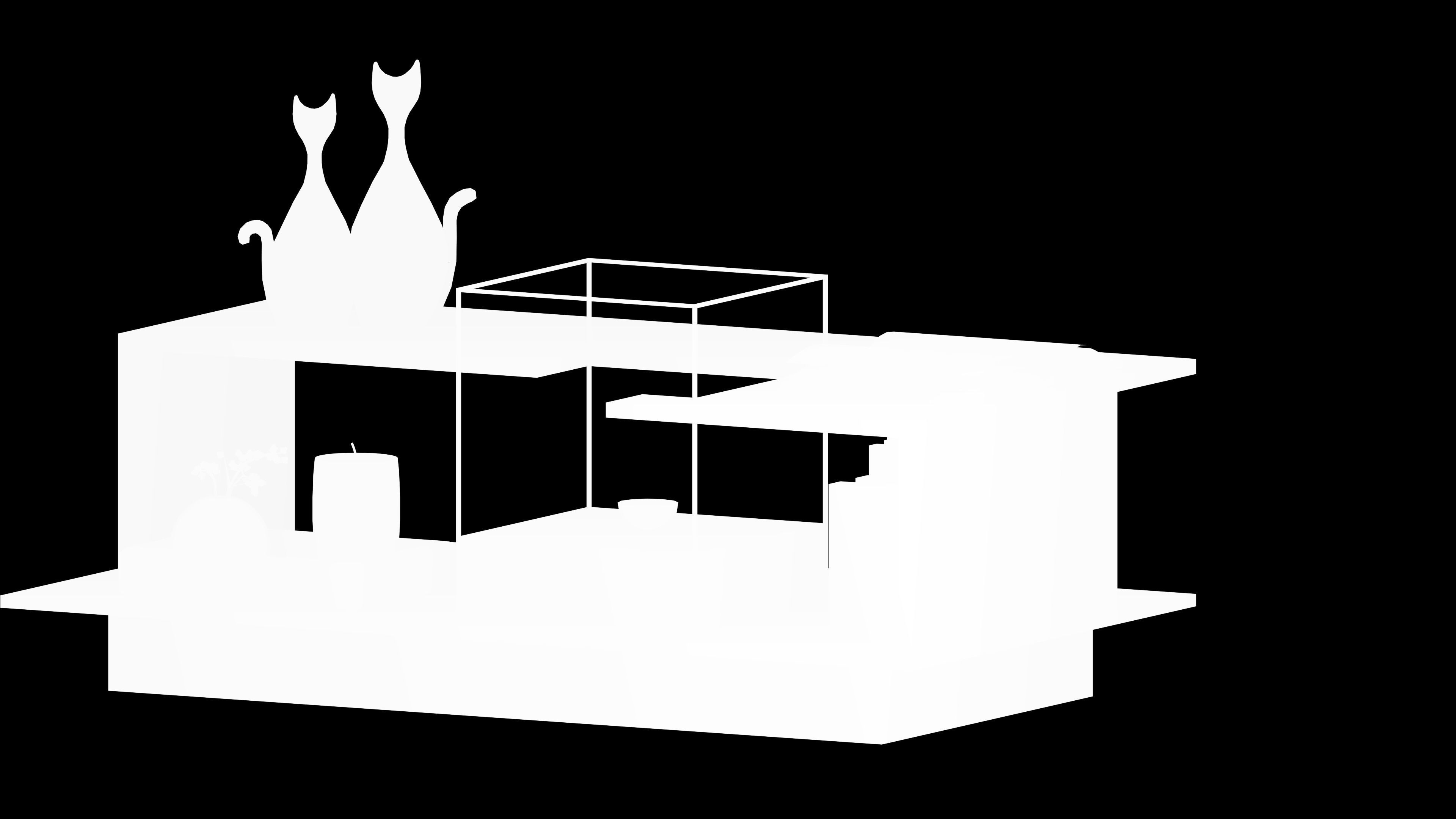 modern table 3d model  3D model_11