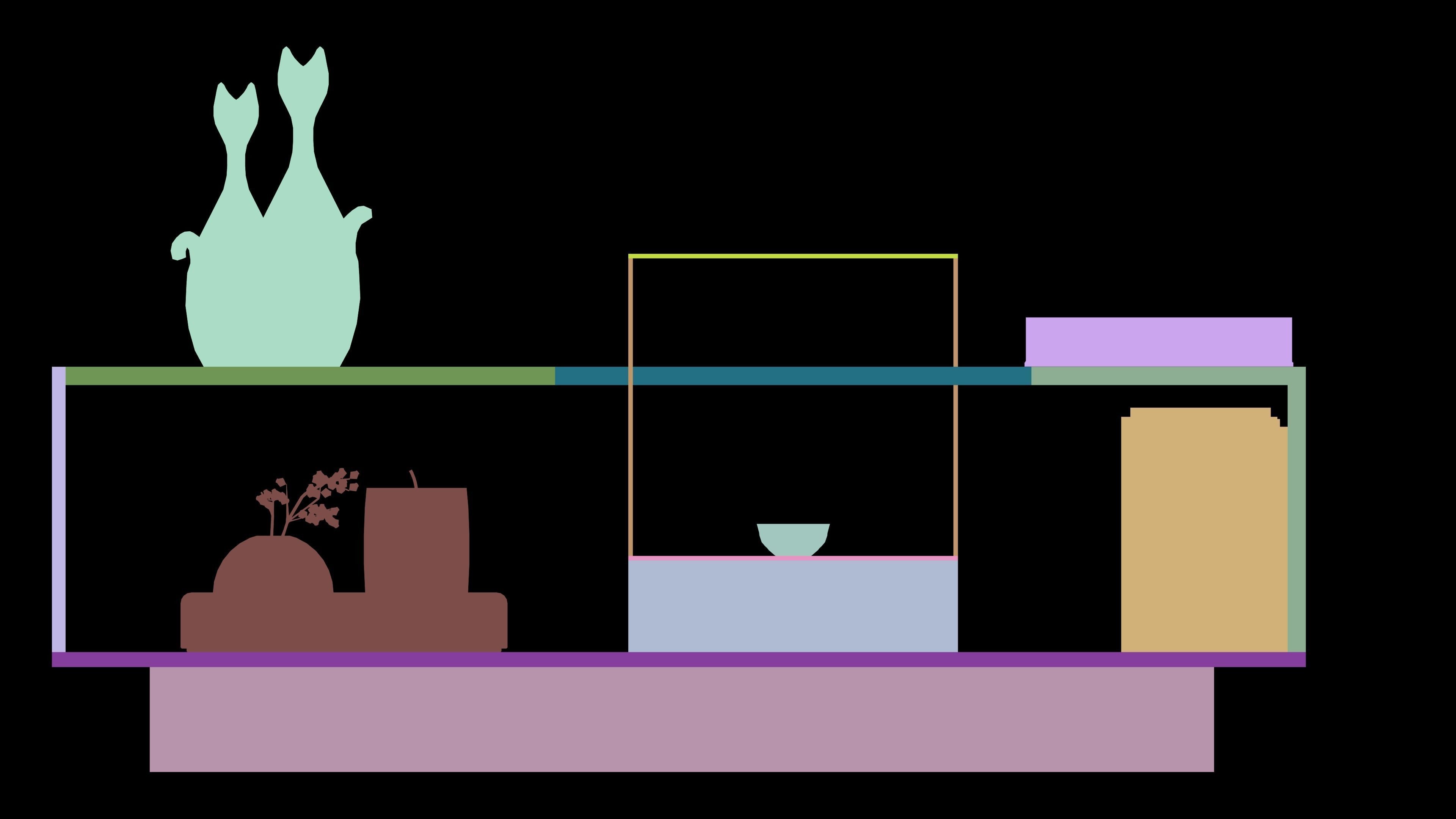 modern table 3d model  3D model_16