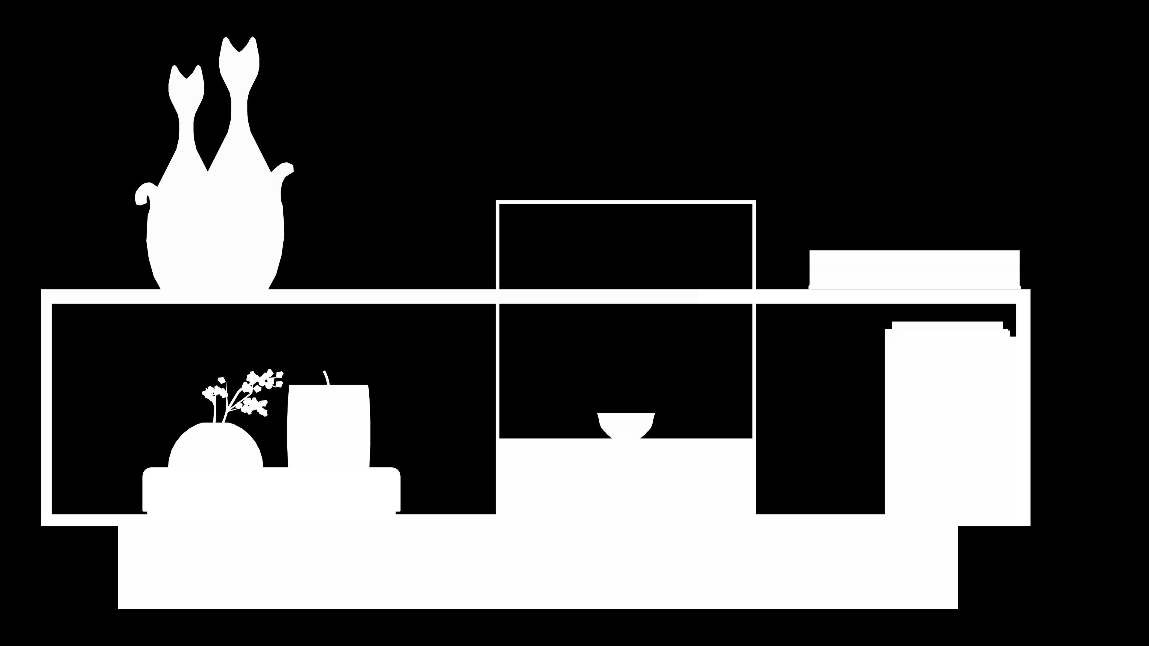 modern table 3d model  3D model_14