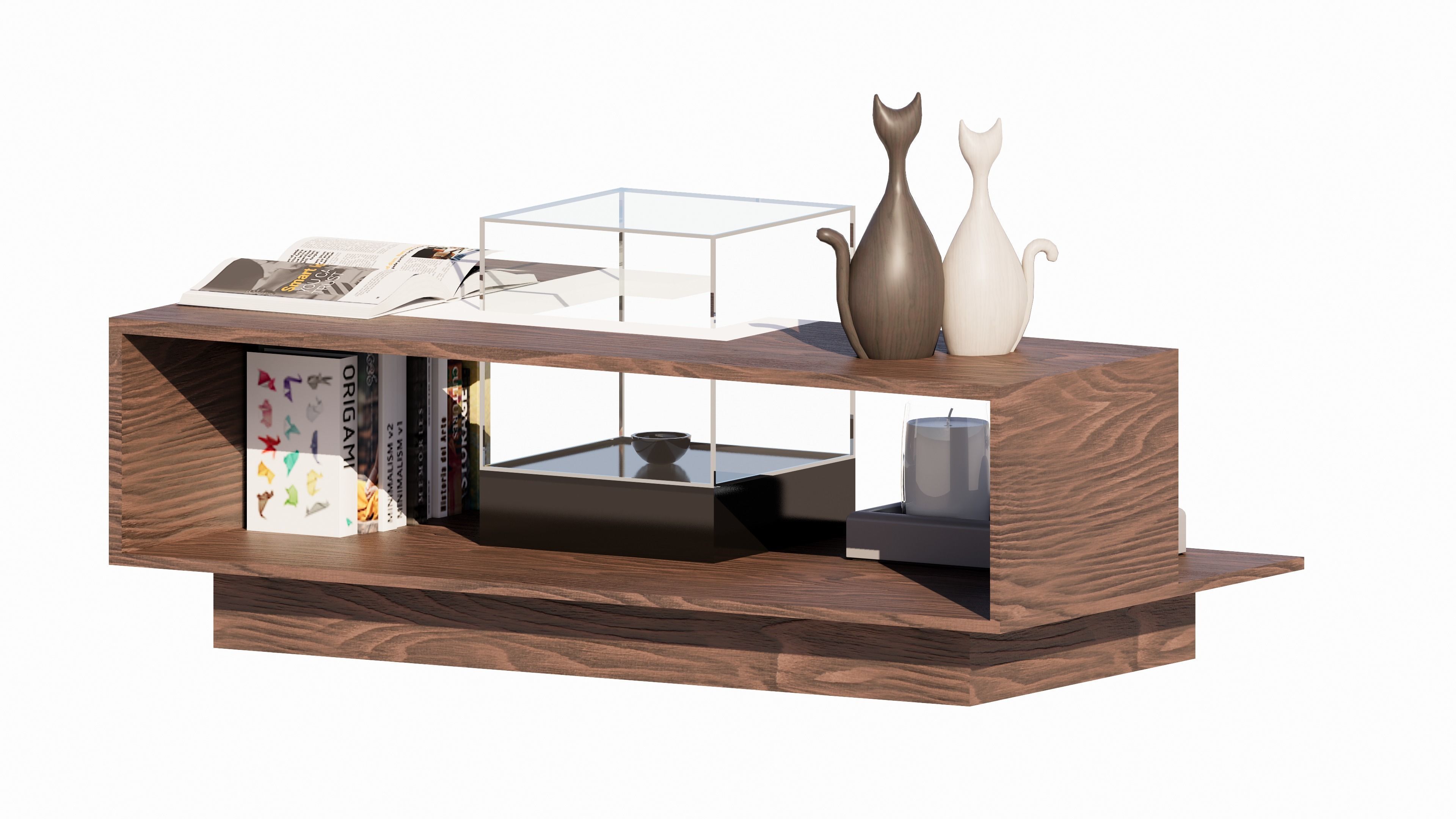 modern table 3d model  3D model_3