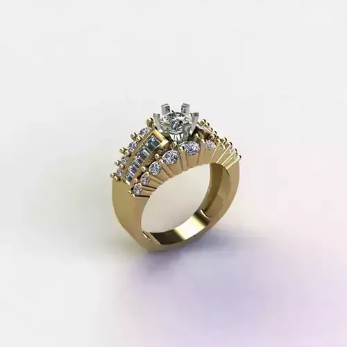 engagement rings 3D Model Collection 3D print model tmtr49
