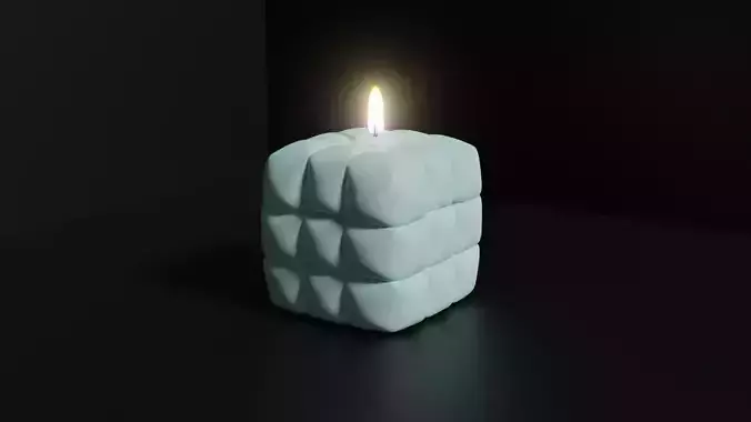 Puffy Candle