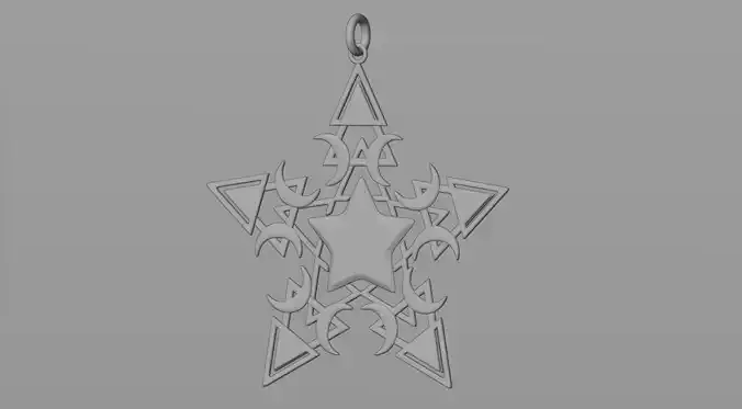 Star pendant 2
