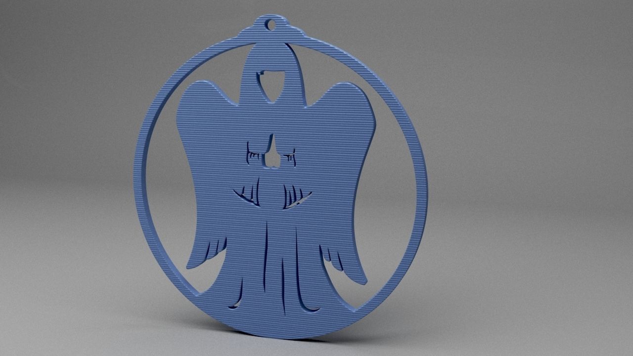 Christmas hanging ornament pack 3D print model_1