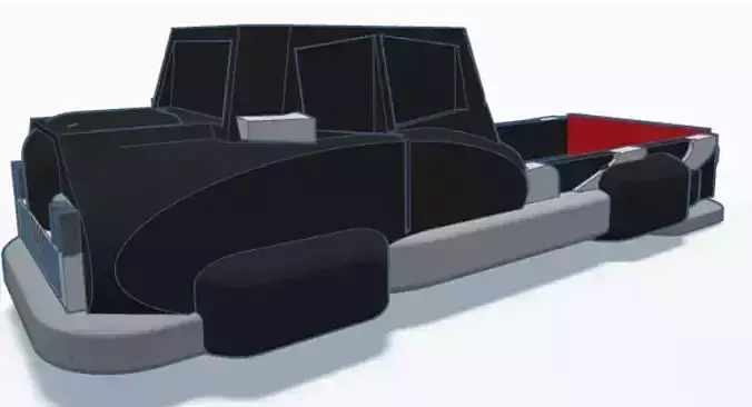 hover truck 3D print model