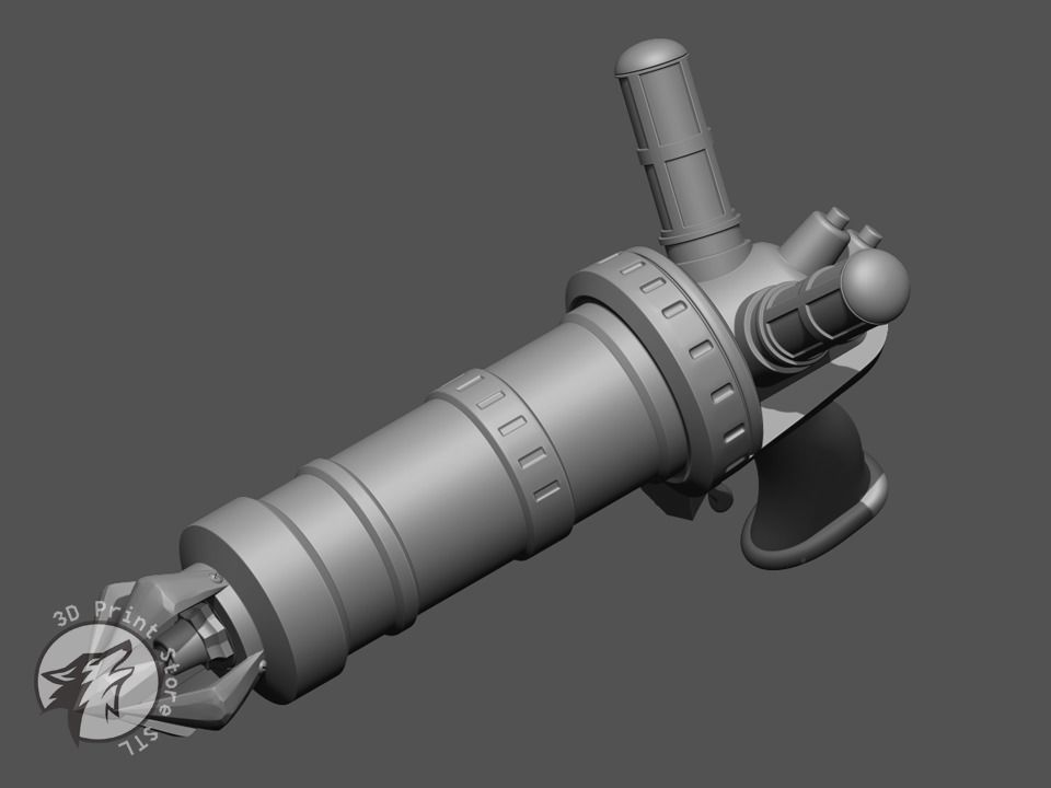 Jinx Weapon Collection LOL - Fan Art 3D print model 3D print model_56