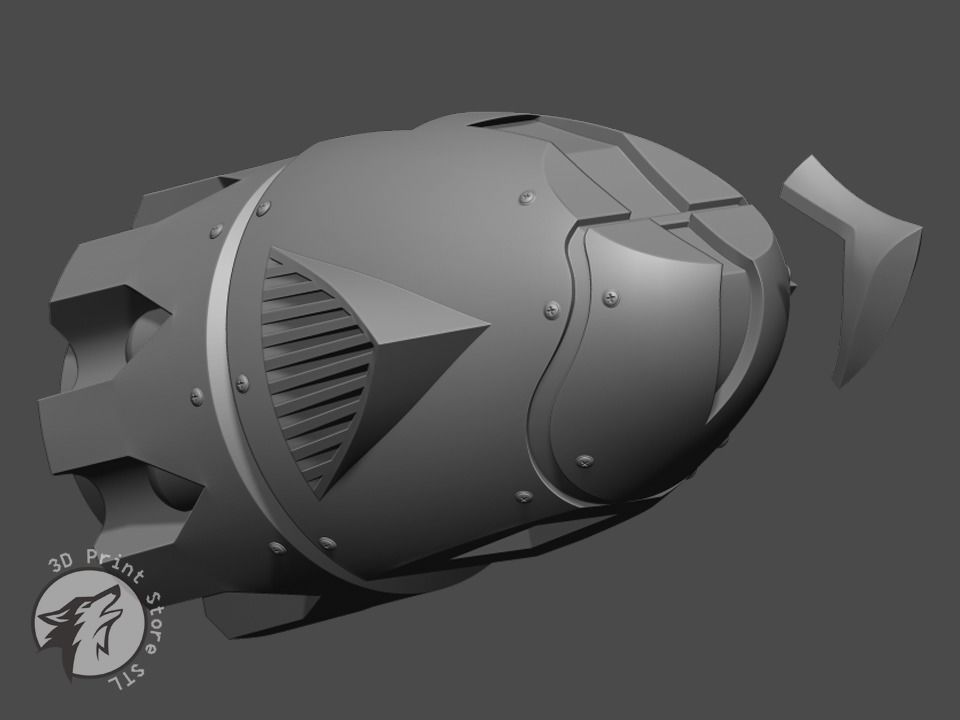 Jinx Weapon Collection LOL - Fan Art 3D print model 3D print model_49