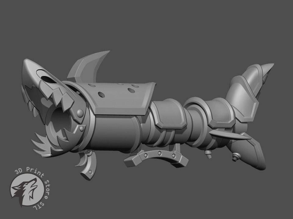 Jinx Weapon Collection LOL - Fan Art 3D print model 3D print model_4