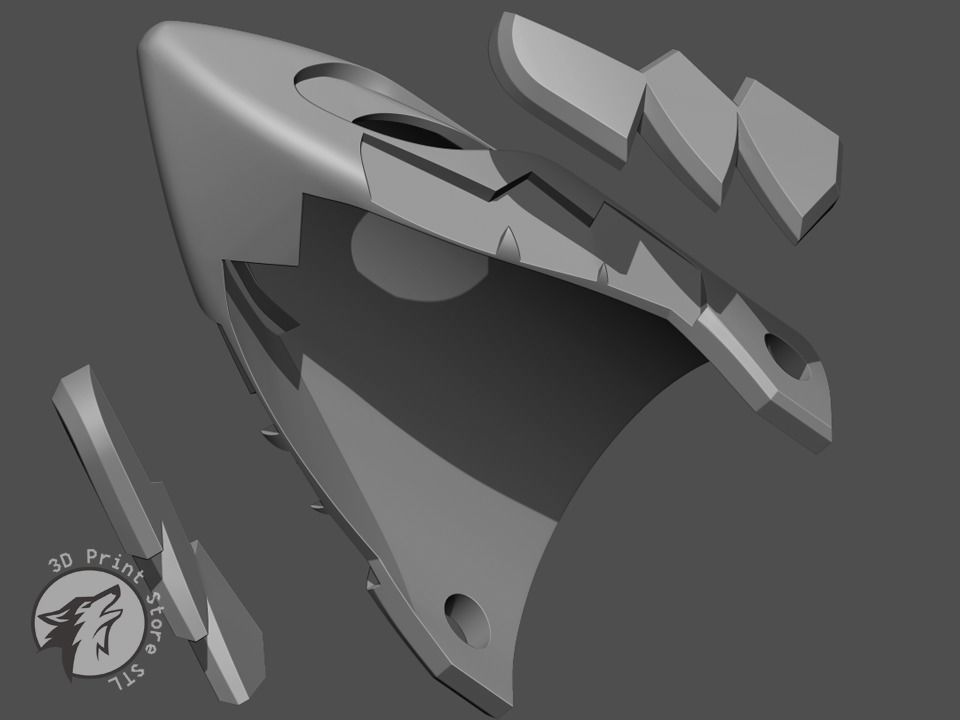 Jinx Weapon Collection LOL - Fan Art 3D print model 3D print model_26