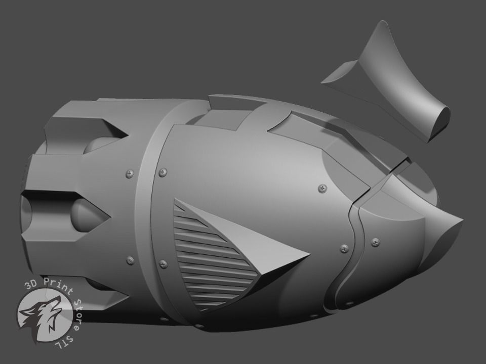 Jinx Weapon Collection LOL - Fan Art 3D print model 3D print model_50