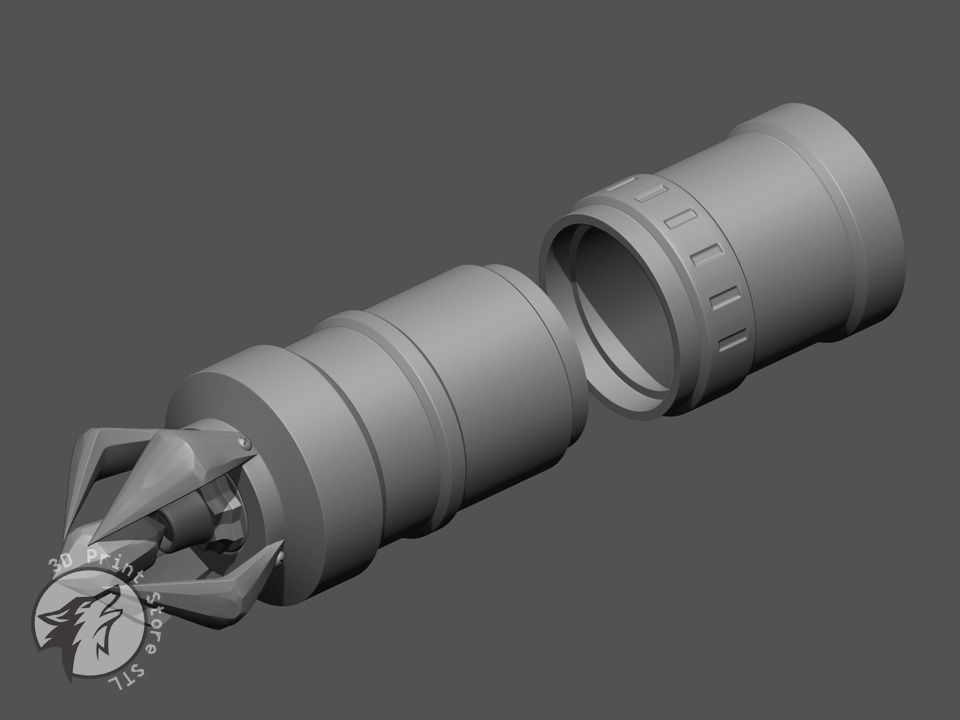 Jinx Weapon Collection LOL - Fan Art 3D print model 3D print model_62