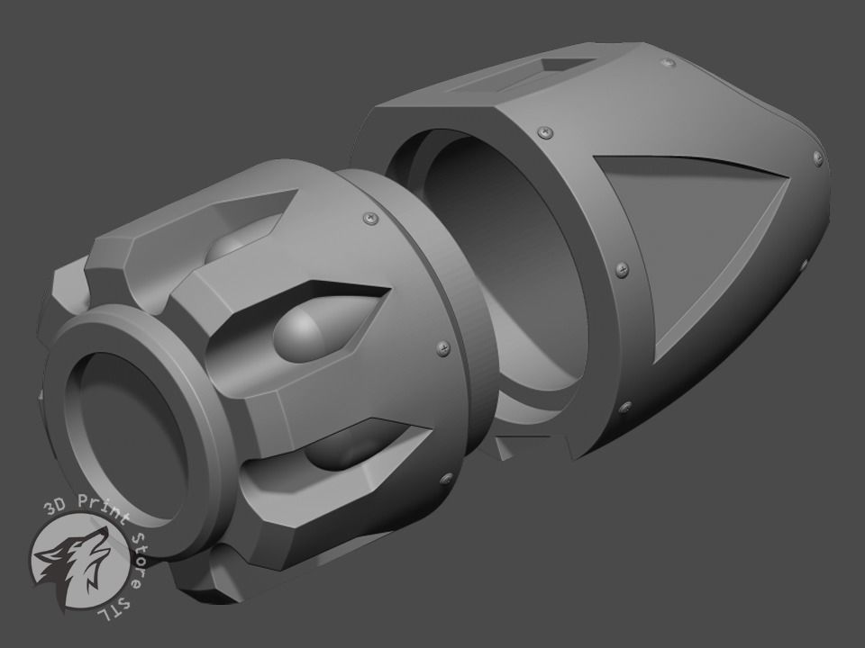 Jinx Weapon Collection LOL - Fan Art 3D print model 3D print model_46