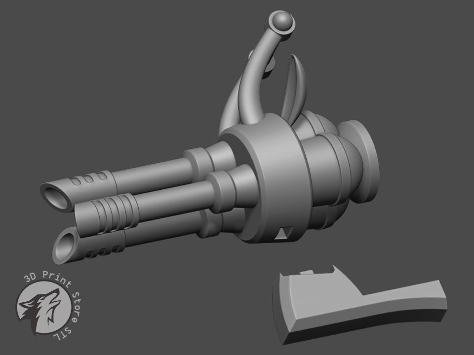 Jinx Weapon Collection LOL - Fan Art 3D print model 3D print model_42