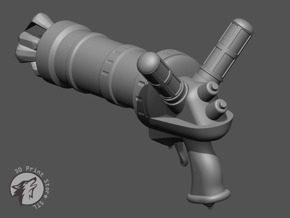 Jinx Weapon Collection LOL - Fan Art 3D print model 3D print model_57