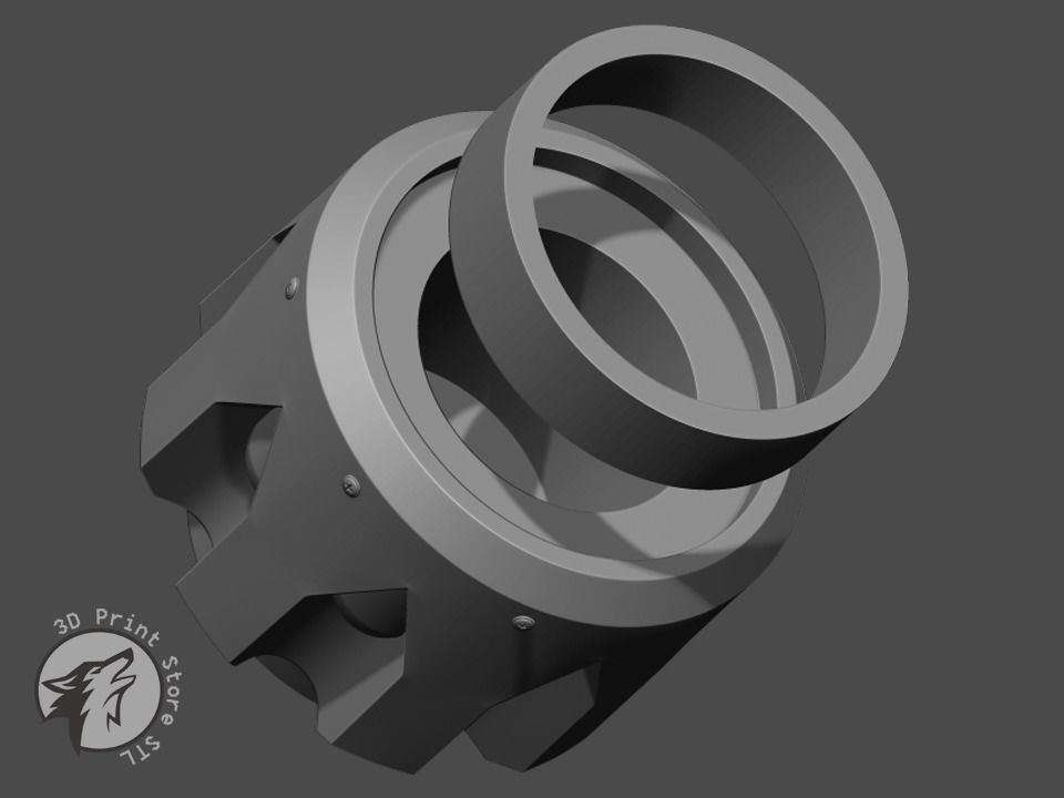 Jinx Weapon Collection LOL - Fan Art 3D print model 3D print model_44