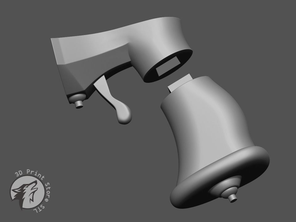 Jinx Weapon Collection LOL - Fan Art 3D print model 3D print model_63