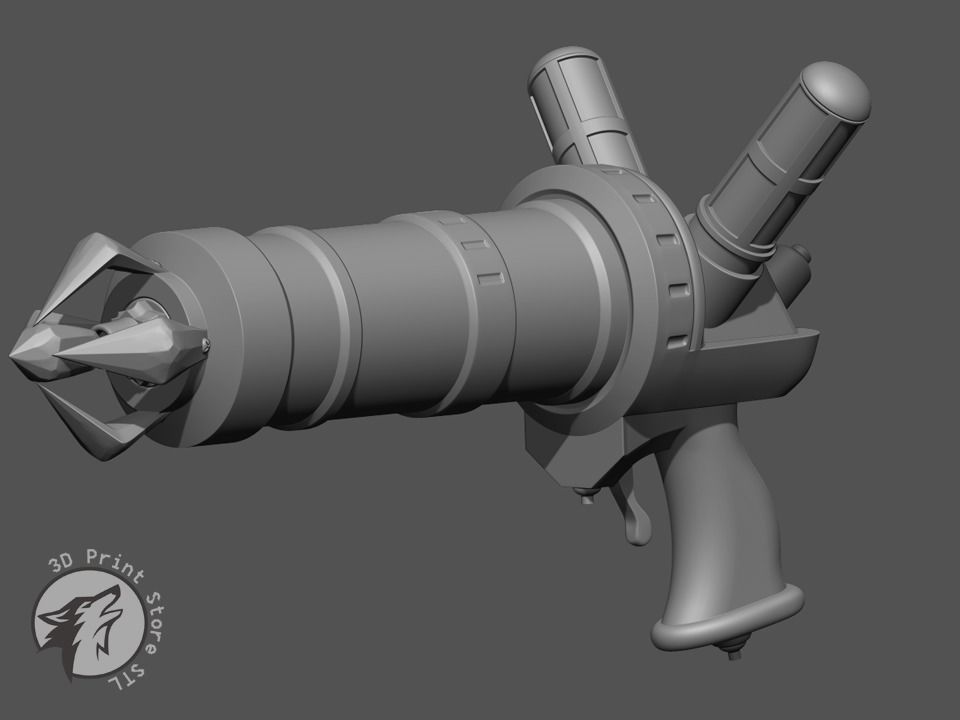 Jinx Weapon Collection LOL - Fan Art 3D print model 3D print model_55