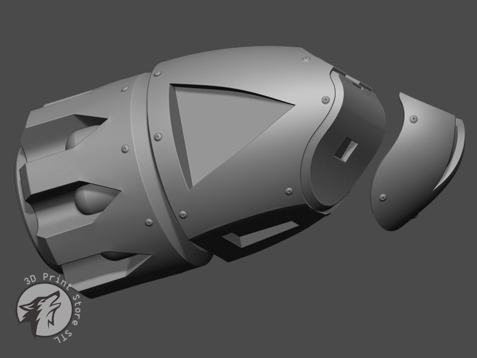 Jinx Weapon Collection LOL - Fan Art 3D print model 3D print model_47