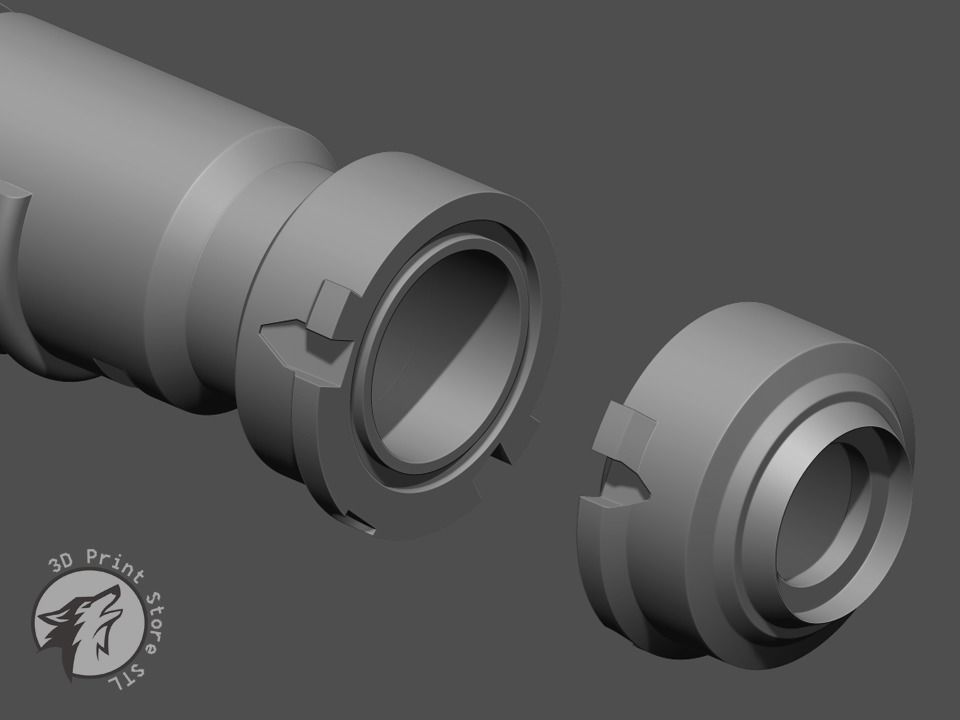 Jinx Weapon Collection LOL - Fan Art 3D print model 3D print model_12