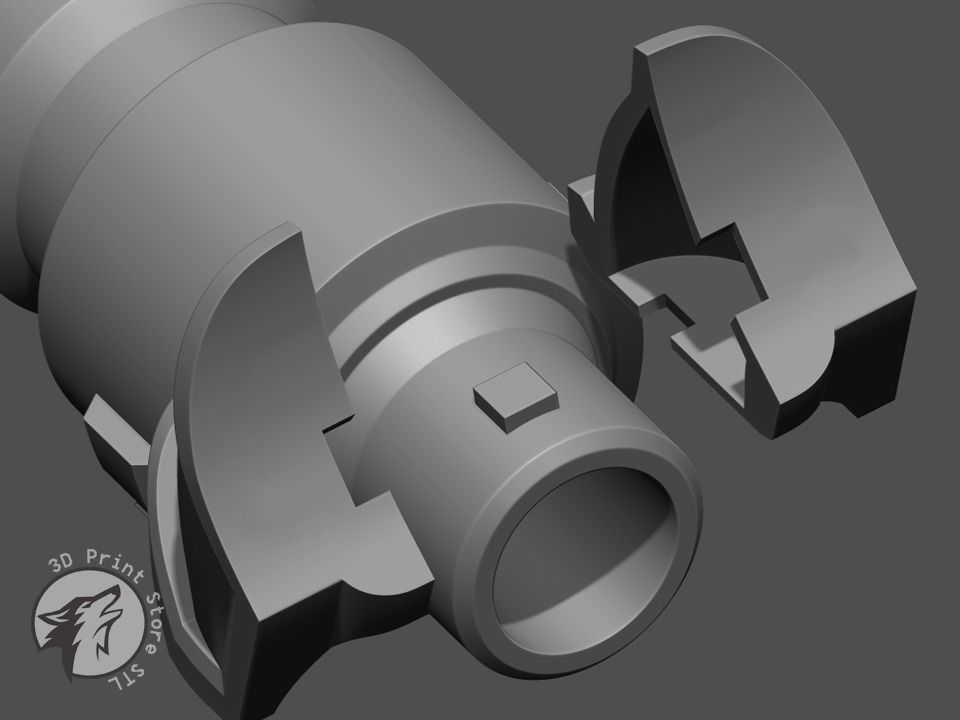 Jinx Weapon Collection LOL - Fan Art 3D print model 3D print model_14