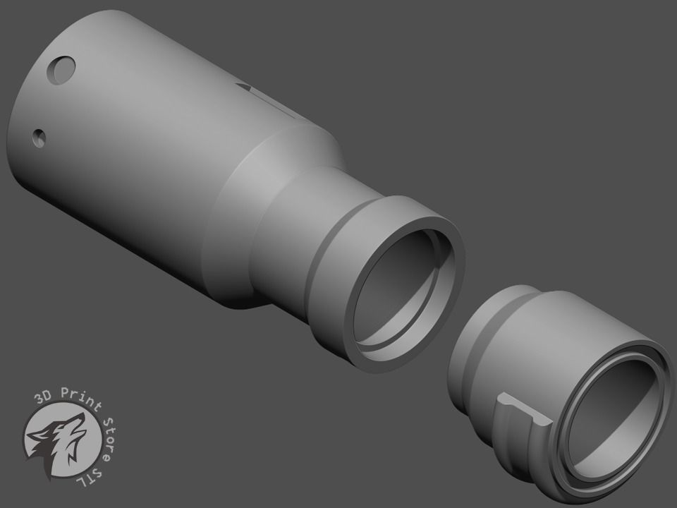 Jinx Weapon Collection LOL - Fan Art 3D print model 3D print model_8