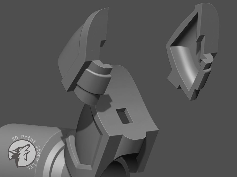 Jinx Weapon Collection LOL - Fan Art 3D print model 3D print model_15