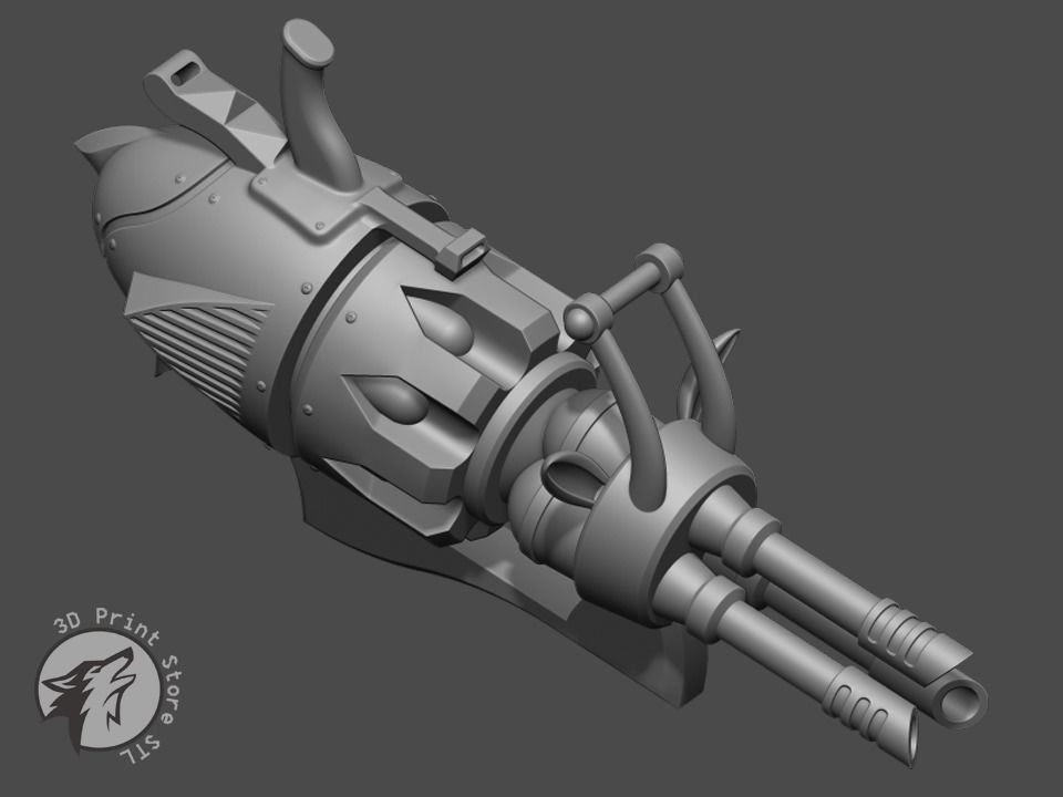 Jinx Weapon Collection LOL - Fan Art 3D print model 3D print model_35