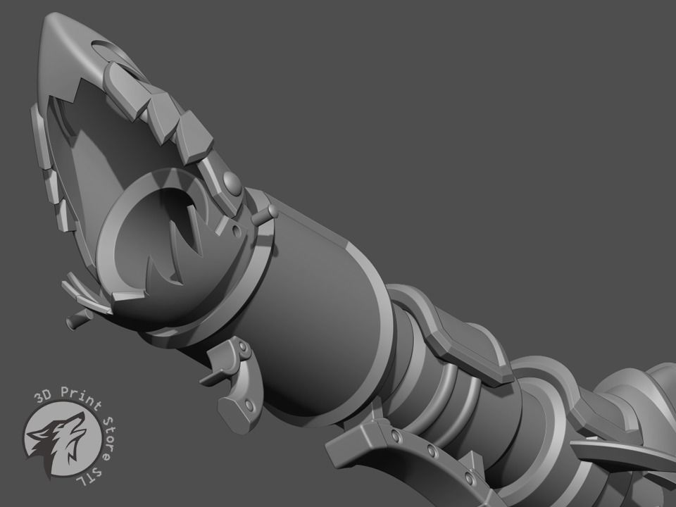 Jinx Weapon Collection LOL - Fan Art 3D print model 3D print model_28