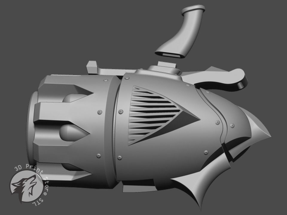 Jinx Weapon Collection LOL - Fan Art 3D print model 3D print model_53