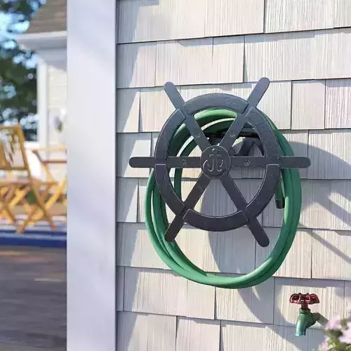 Harrill Aluminum Wall Mounted Hose Holder