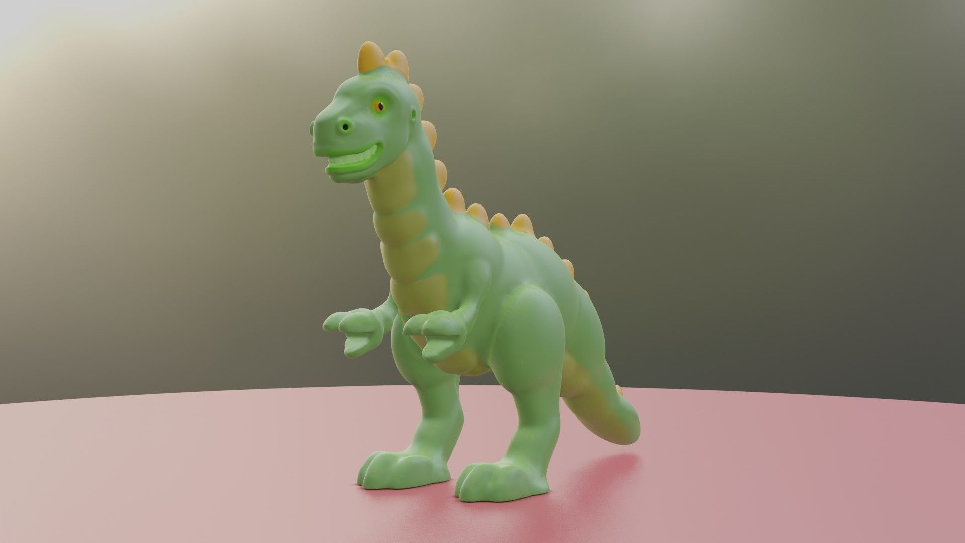 Toy T Rex 3D print model_3