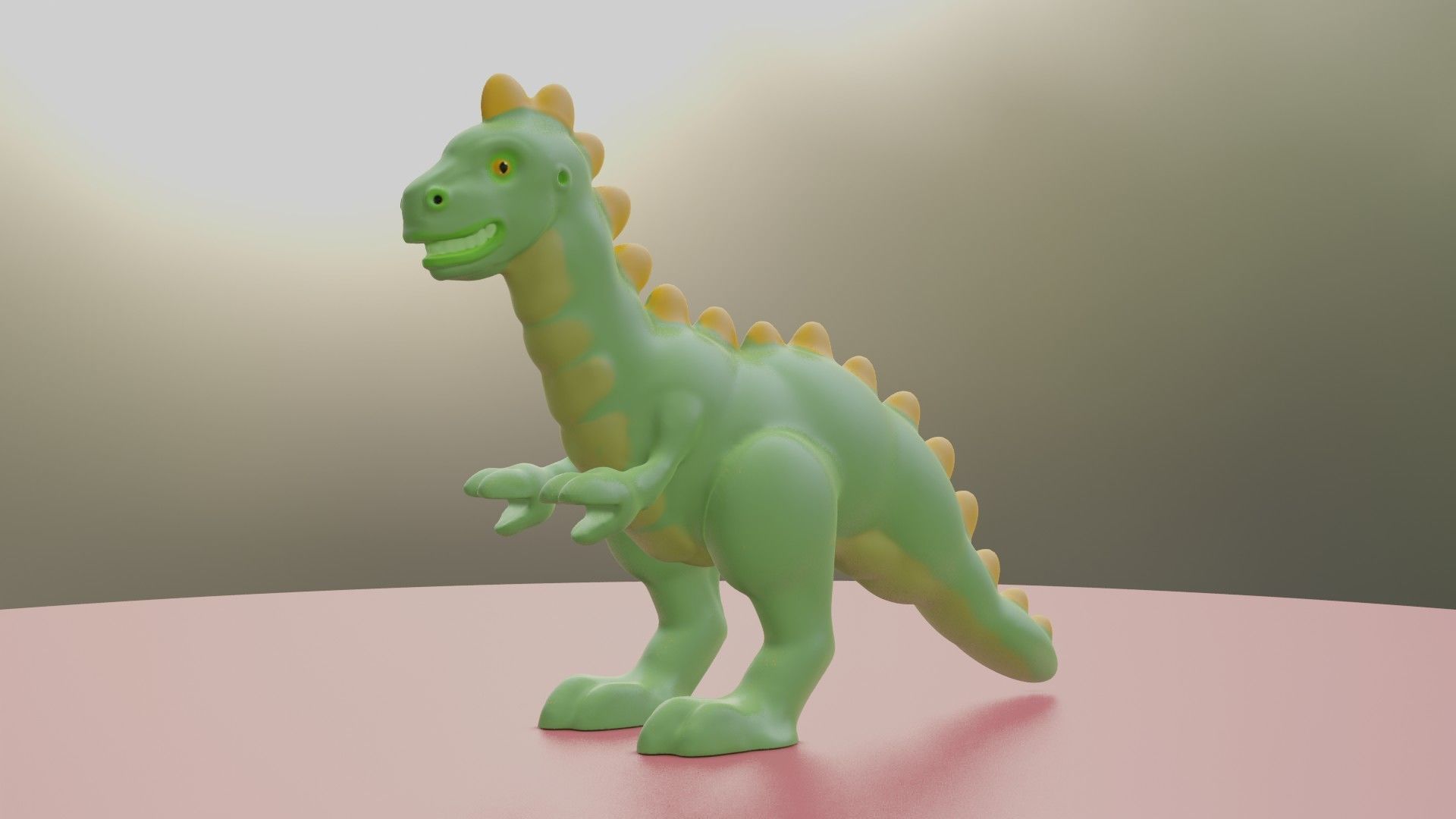 Toy T Rex 3D print model_4