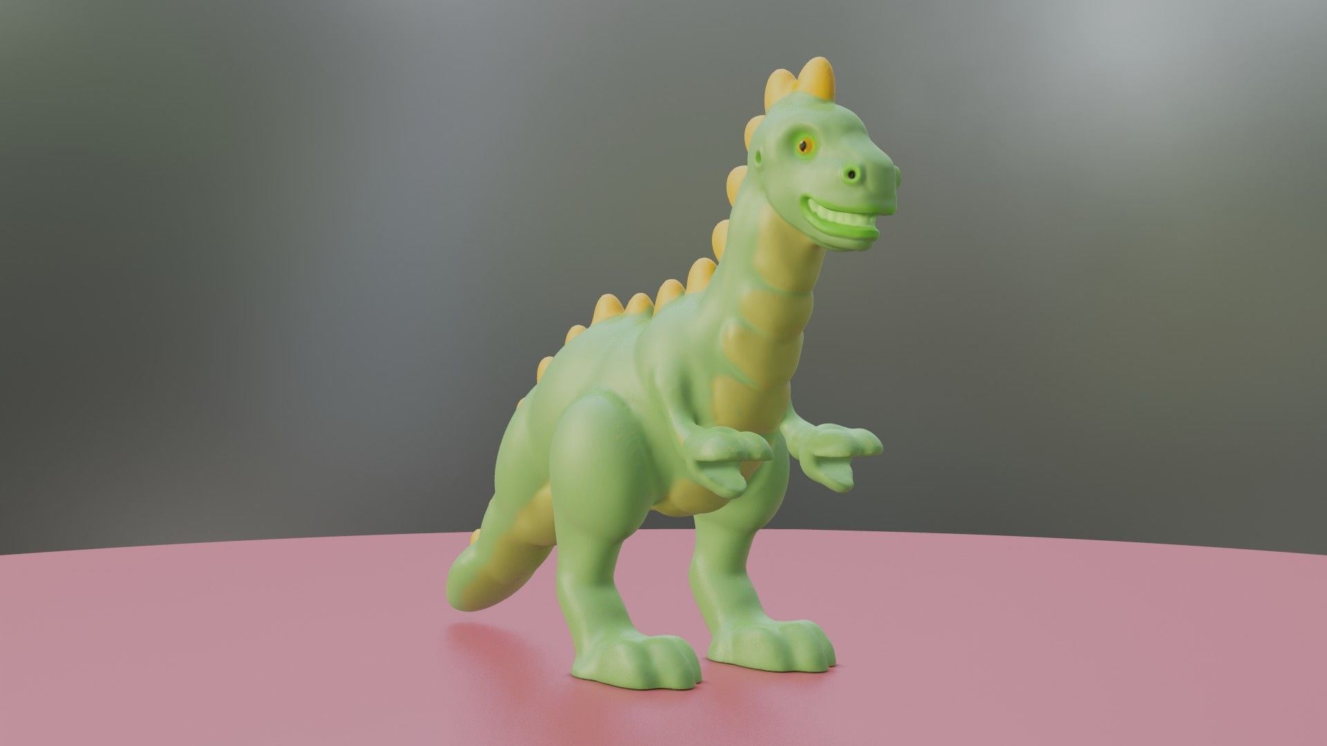 Toy T Rex 3D print model_19