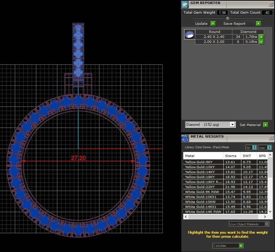 Coin bezel 3D print model_1