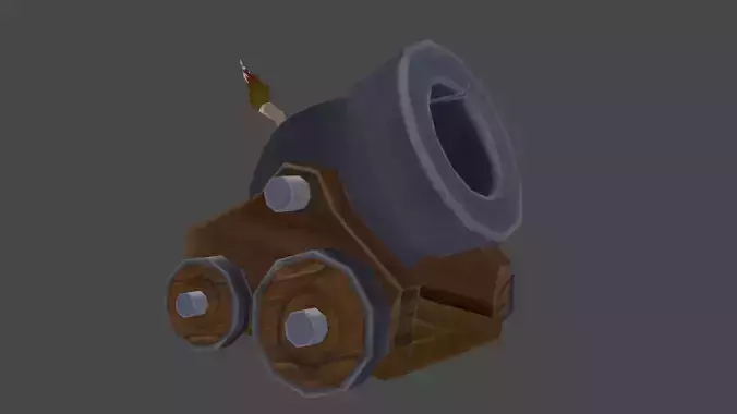 Cannon - game asset