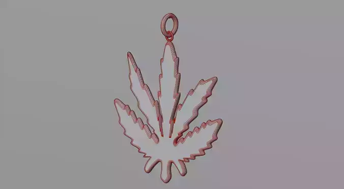 Hemp leaf