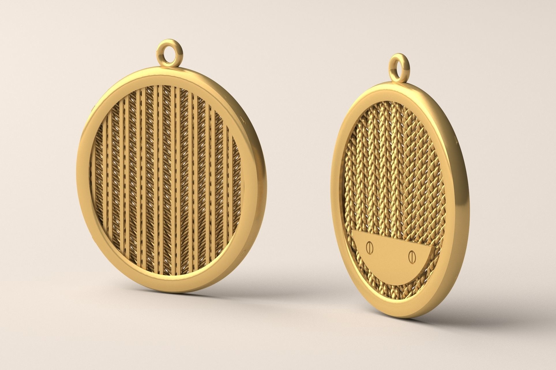 Pendant P 002 3D print model_1