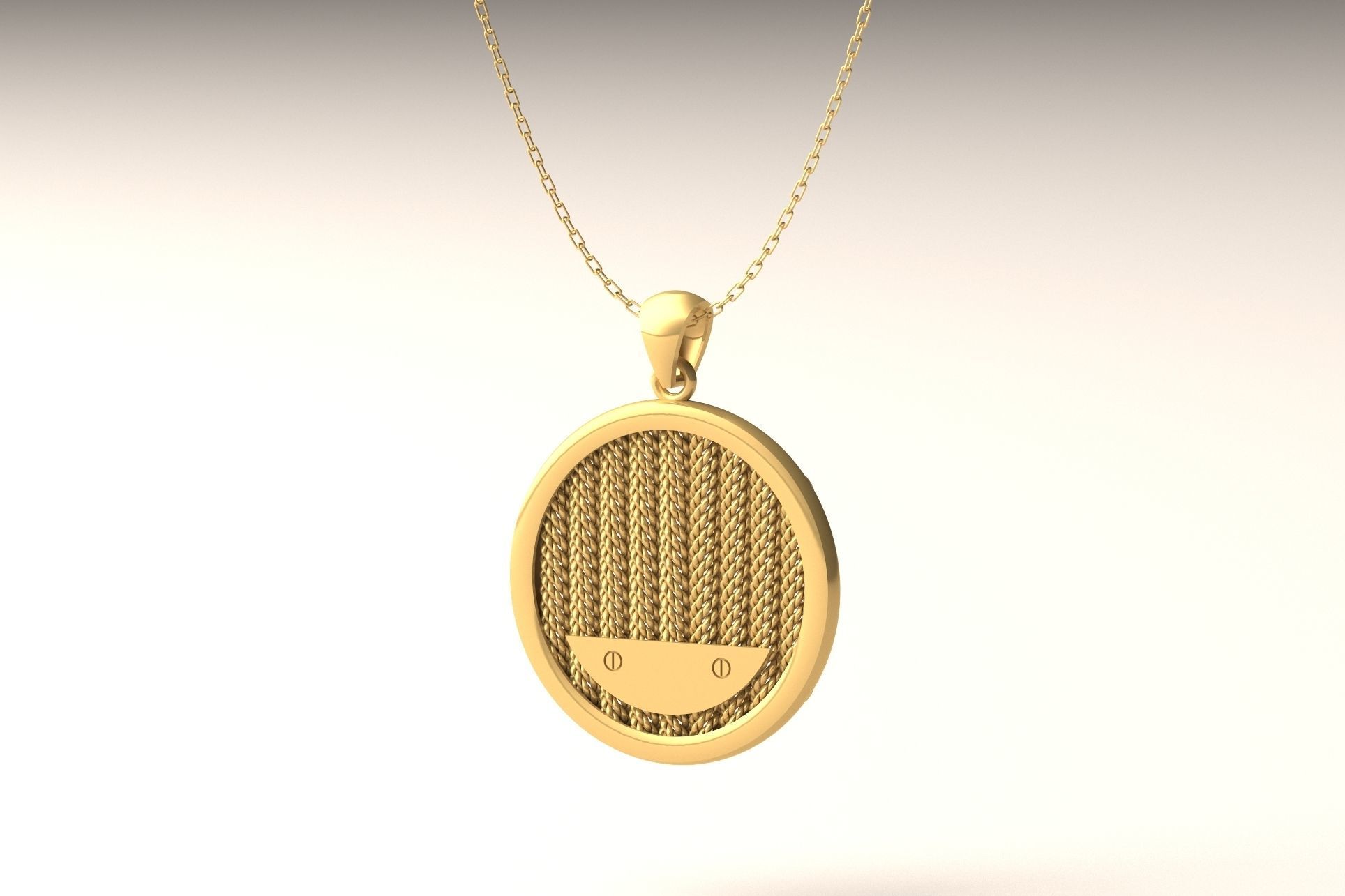 Pendant P 002 3D print model_2