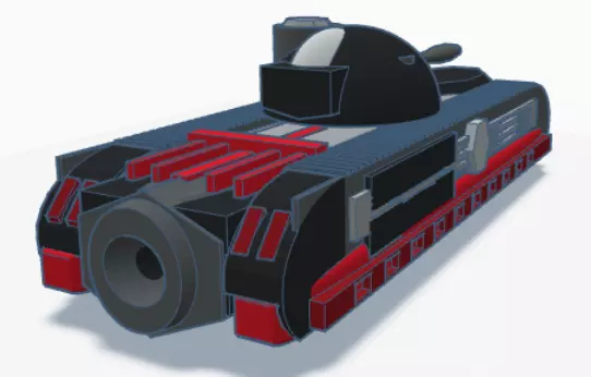 Mk10 Churchill Hover tank Free 3D print model