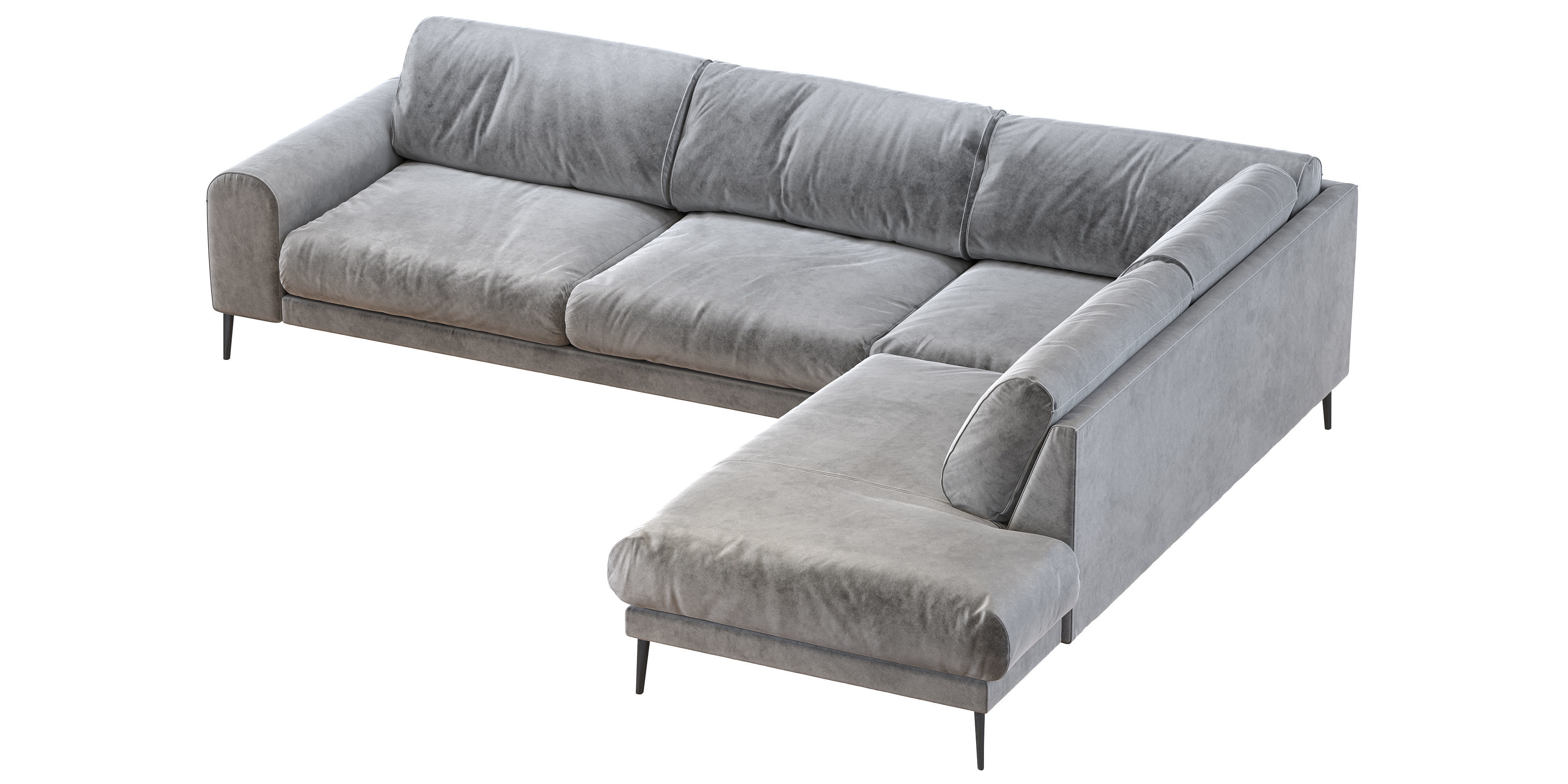 Joy sectional sofa 3D model_11