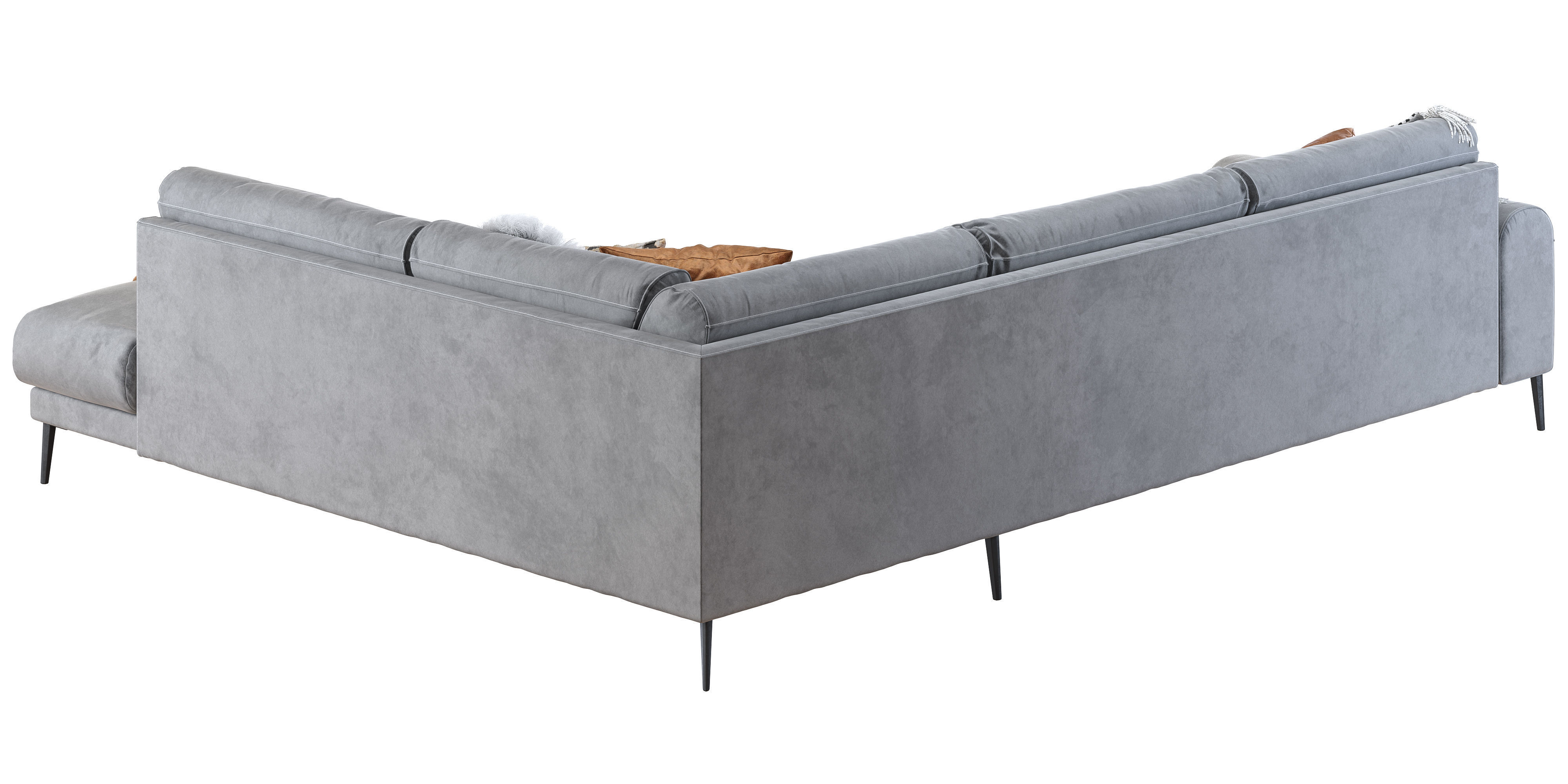Joy sectional sofa 3D model_8