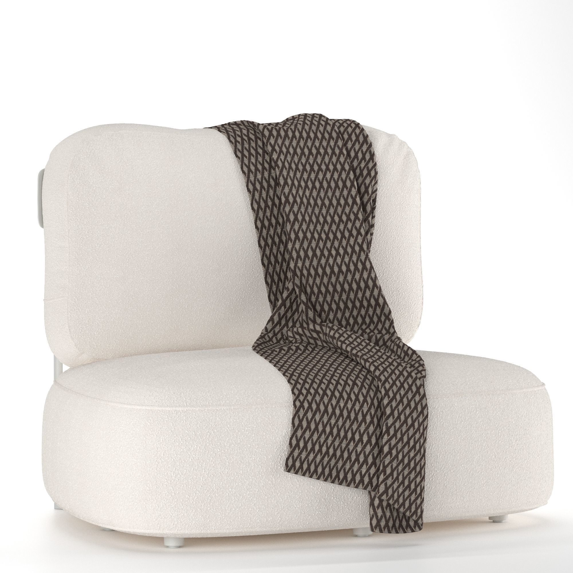 Flou pierre armchair 3D model
