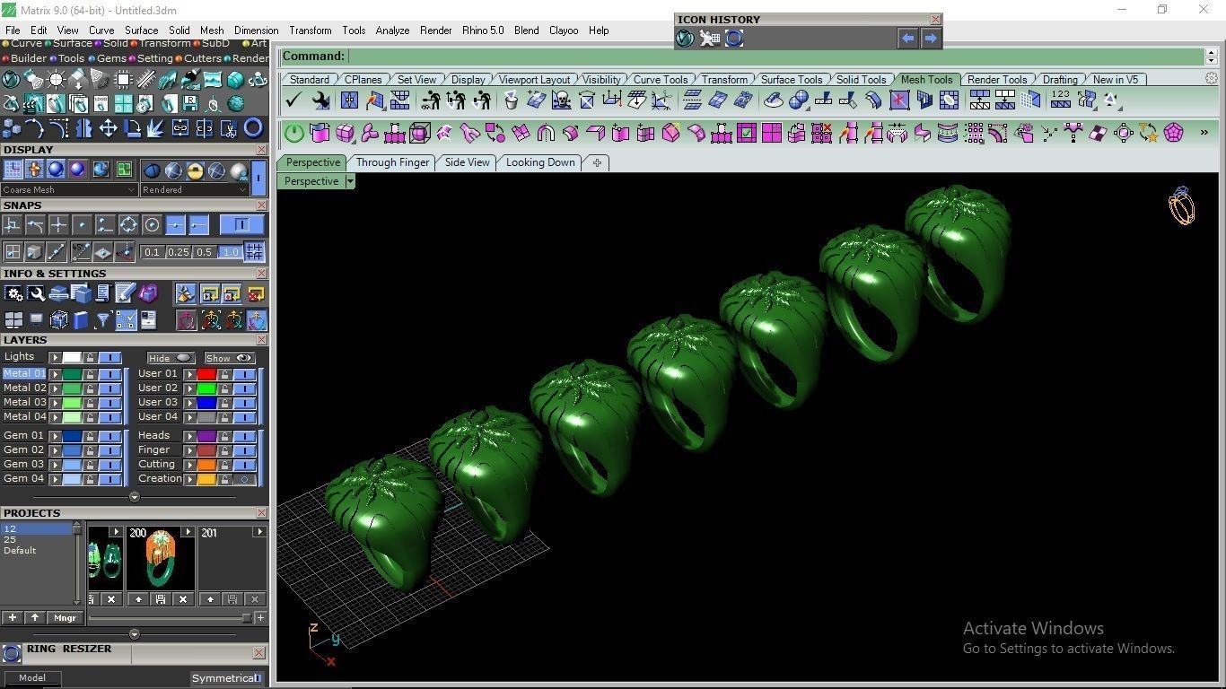 marijuana ring 3D print model_3