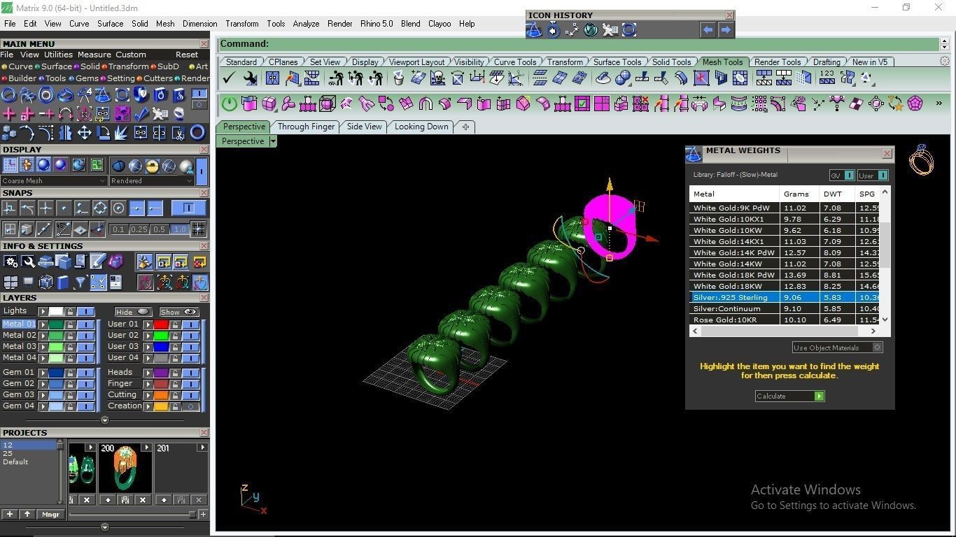 marijuana ring 3D print model_6